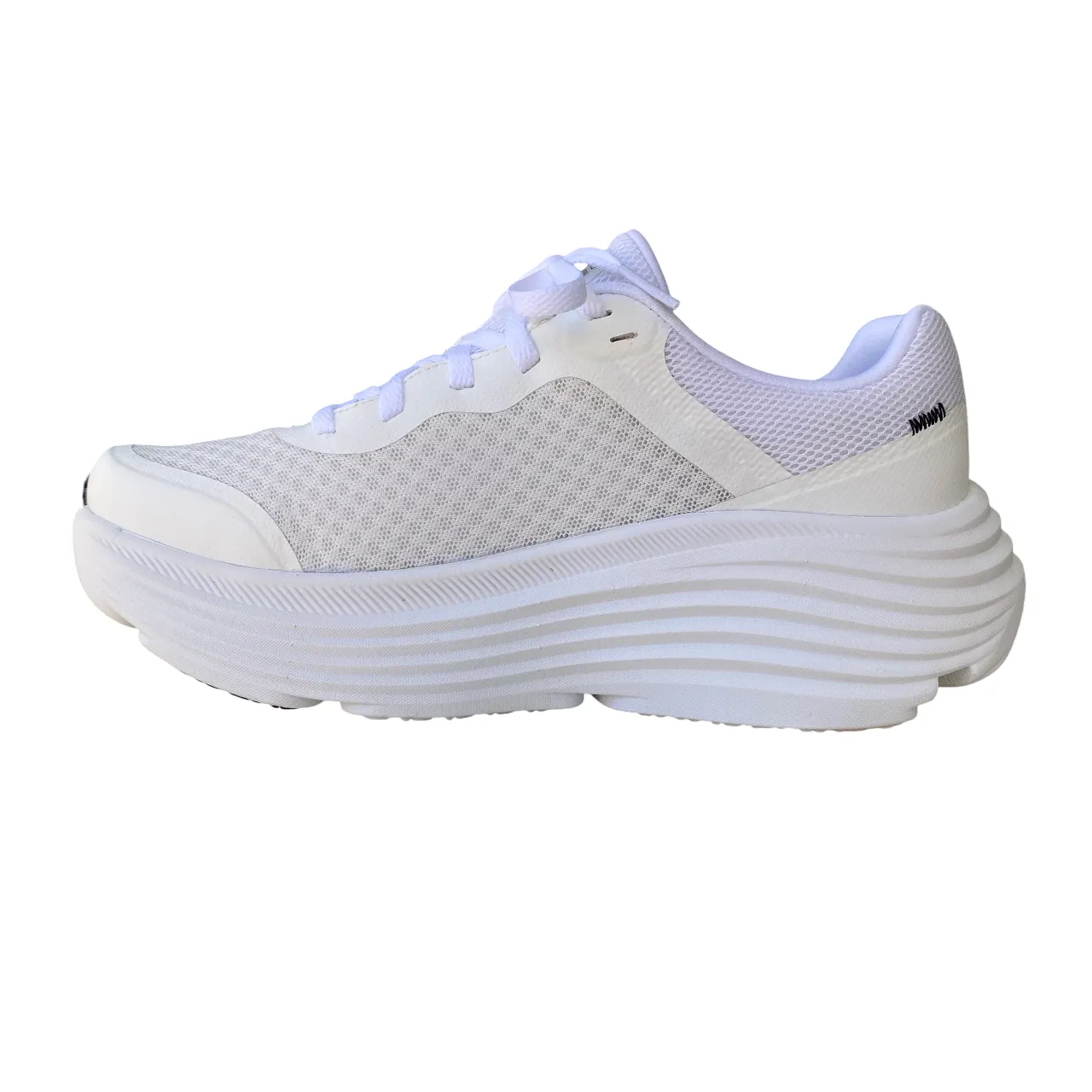 running footgear Skechers scarpa da corsa da donna Max Cushioning Endeavour 129470/WBK bianco