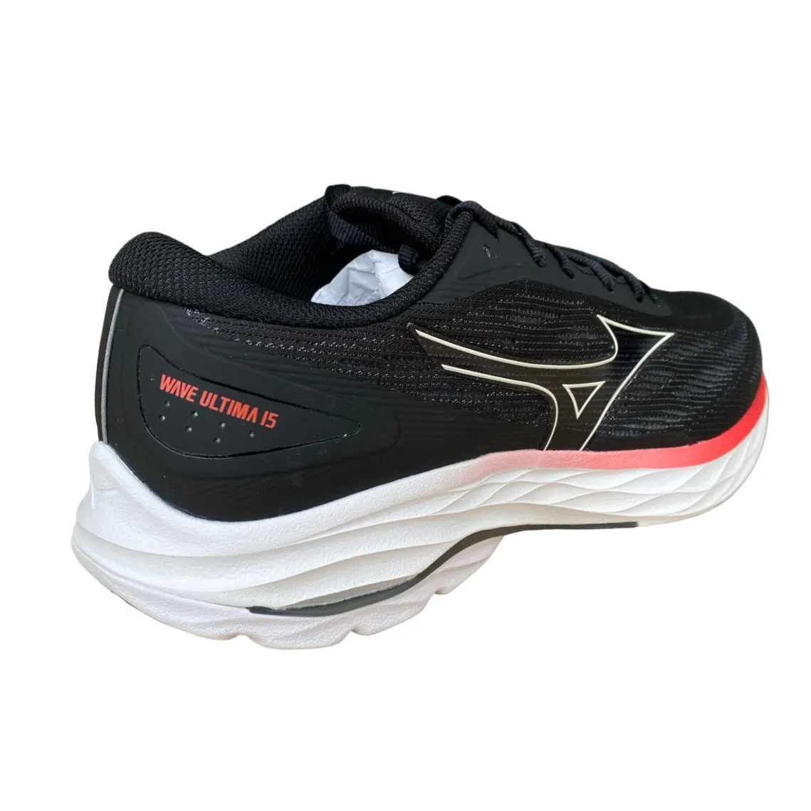 Torsional Rigidity Enhancement Mizuno scarpa da corsa da uomo Wave Ultima 15 J1GC241804 nero corallo