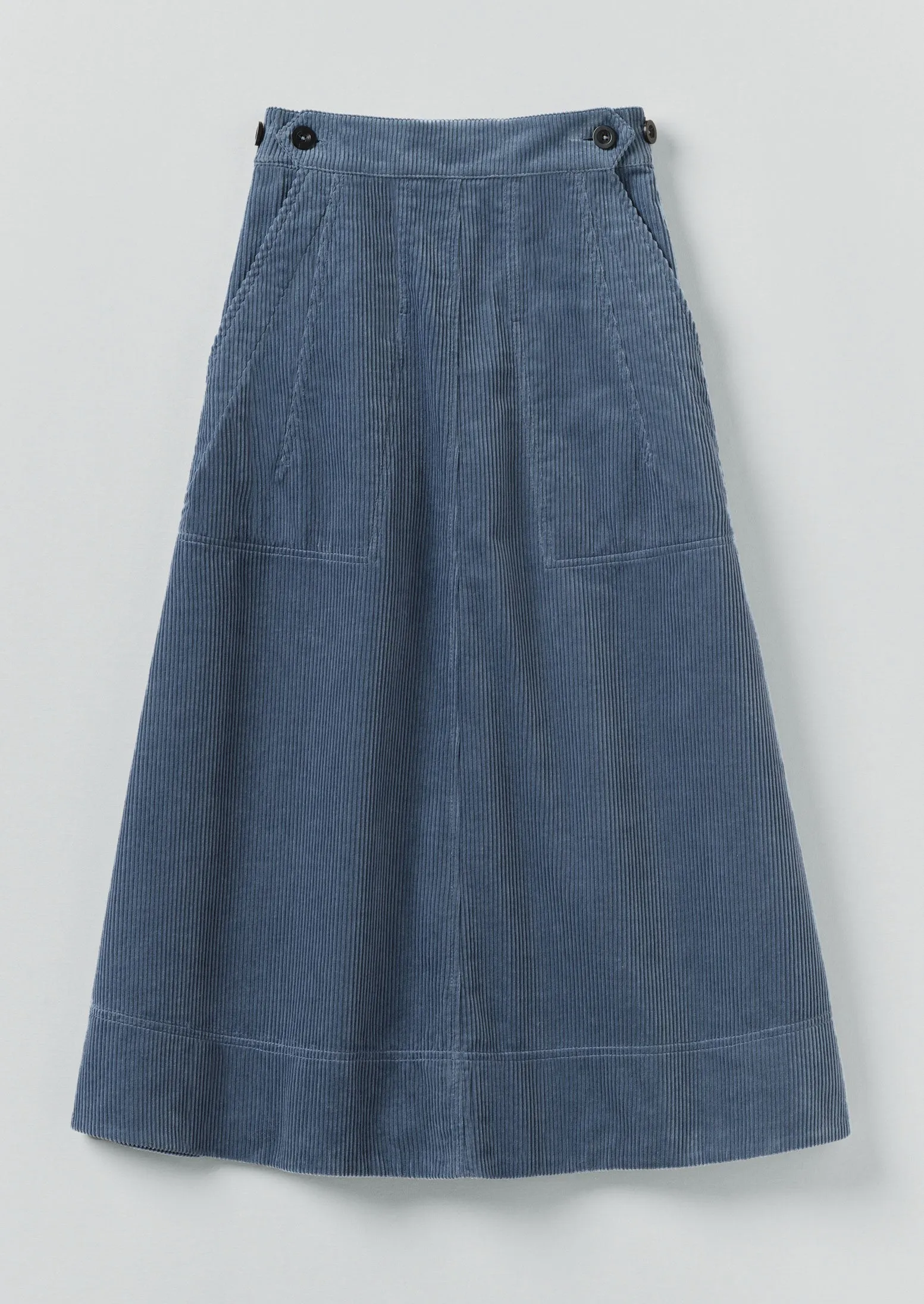 Calm Mood Organic Cord A Line Skirt | Myrtle