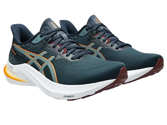 Asics scarpe da corsa da uomo GT-2000 12 1011B691-401 blu alzavola Toe Bumper