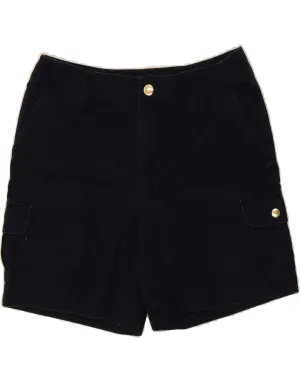 Trendy Style Semi Formal CHAPS Womens Cargo Shorts US 4 Small W30  Navy Blue Cotton
