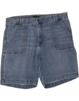 LEE Womens Regular Fit Mid Rise Denim Shorts W36 XL Blue Classic Comfort