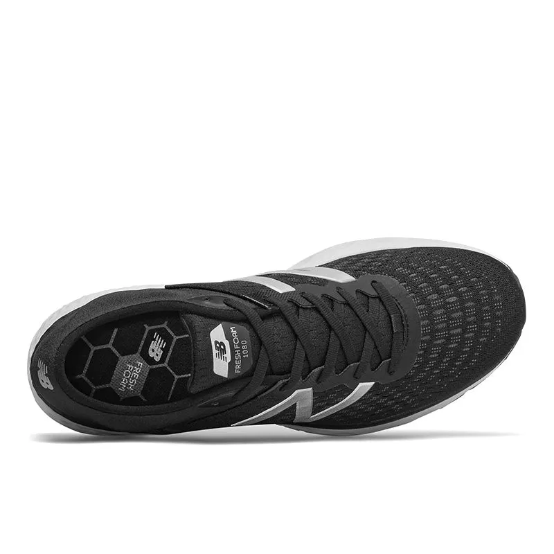 1080v9 - Black with White - Men's Birkenstock Arizona Pronation Correction Tech