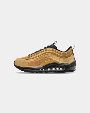 New In Nike Women's AIr Max 97 Wheat Gold/Wheat Gold-Black