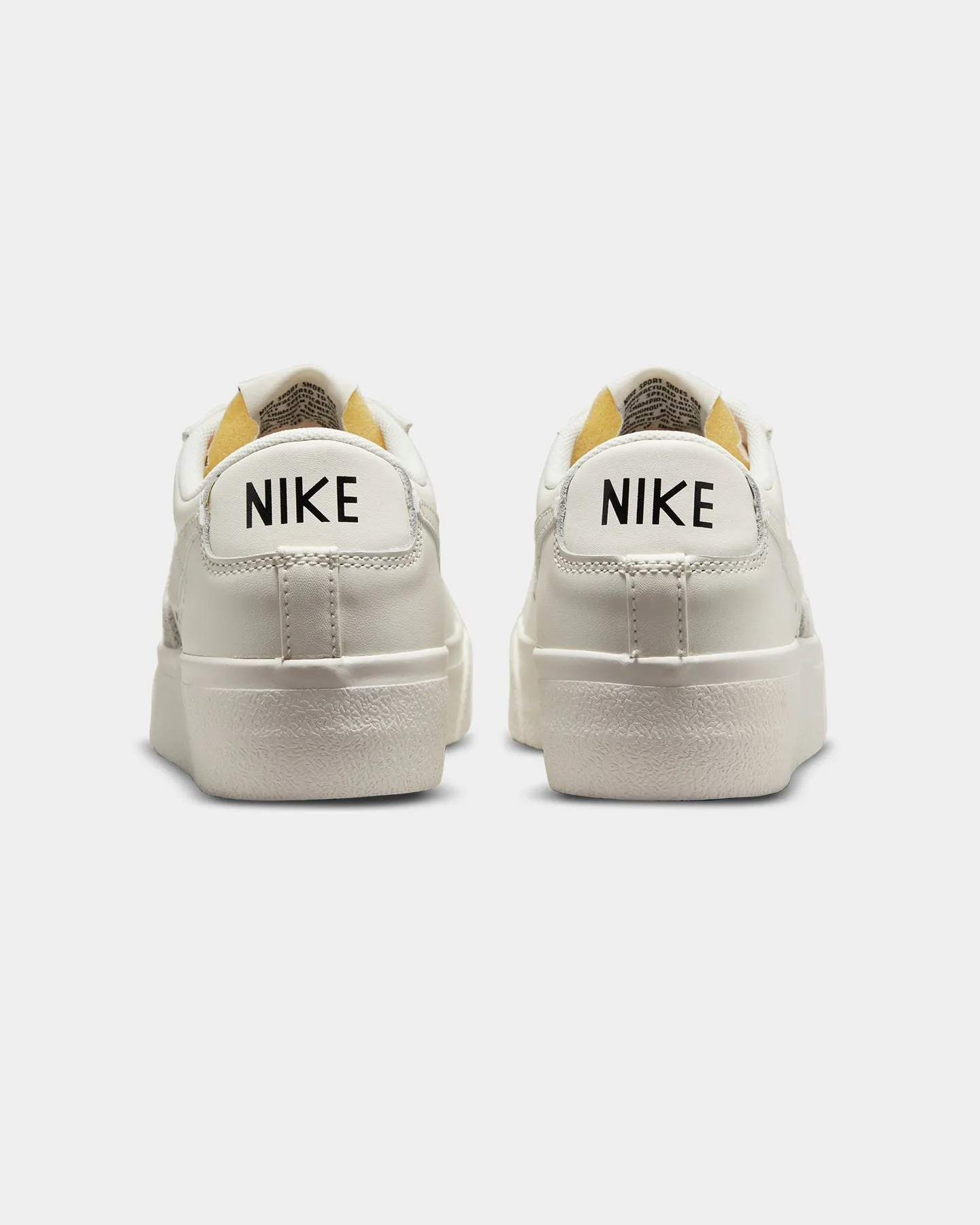 Nike Women's Blazer Low Platform Sail/Sail Street Edge Neutral Alignment Design