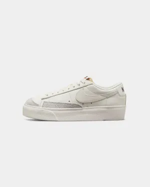 Nike Women's Blazer Low Platform Sail/Sail All Terrain Stylish Commuters Roomy Toe Box