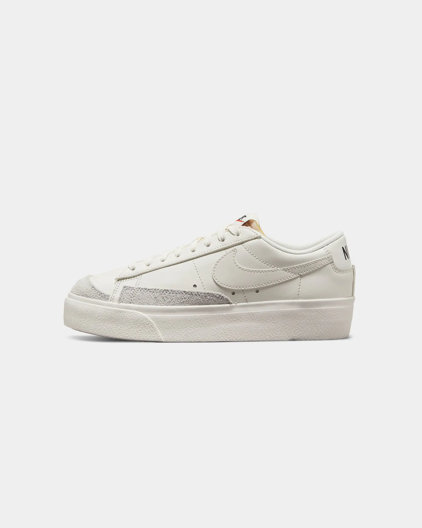 Nike Women's Blazer Low Platform Sail/Sail All Terrain Stylish Commuters Roomy Toe Box