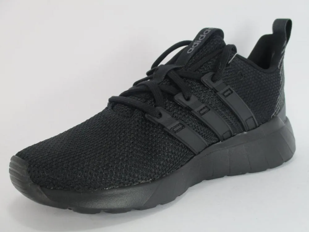 Adidas scarpa da corsa da uomo Questar Flow F36255 nero Non Chafing Collar running in a nature reserve shoes