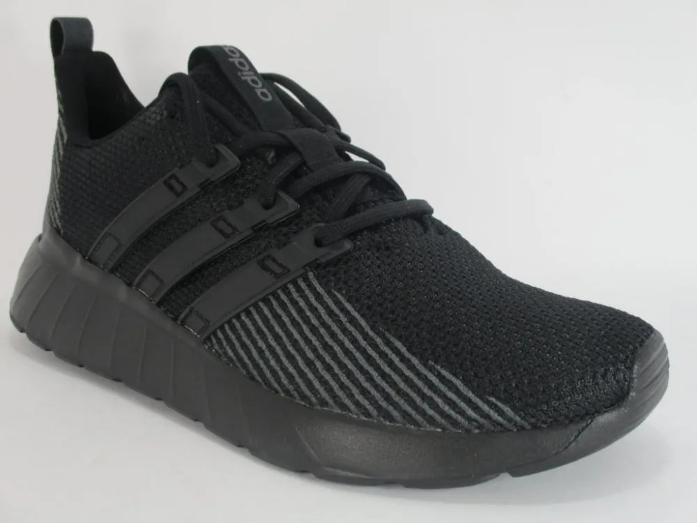 High Rebound Midsole Flex Fit Adidas scarpa da corsa da uomo Questar Flow F36255 nero