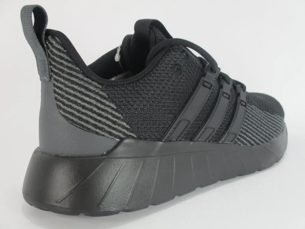stretchy - material - flexibility shoes Enhanced Traction Outsole Adidas scarpa da corsa da uomo Questar Flow F36255 nero