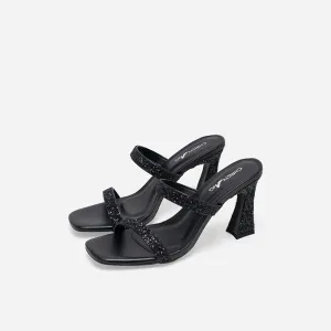 Liv Strappy Heels Elegant Stiletto Shoes Removable Footbed