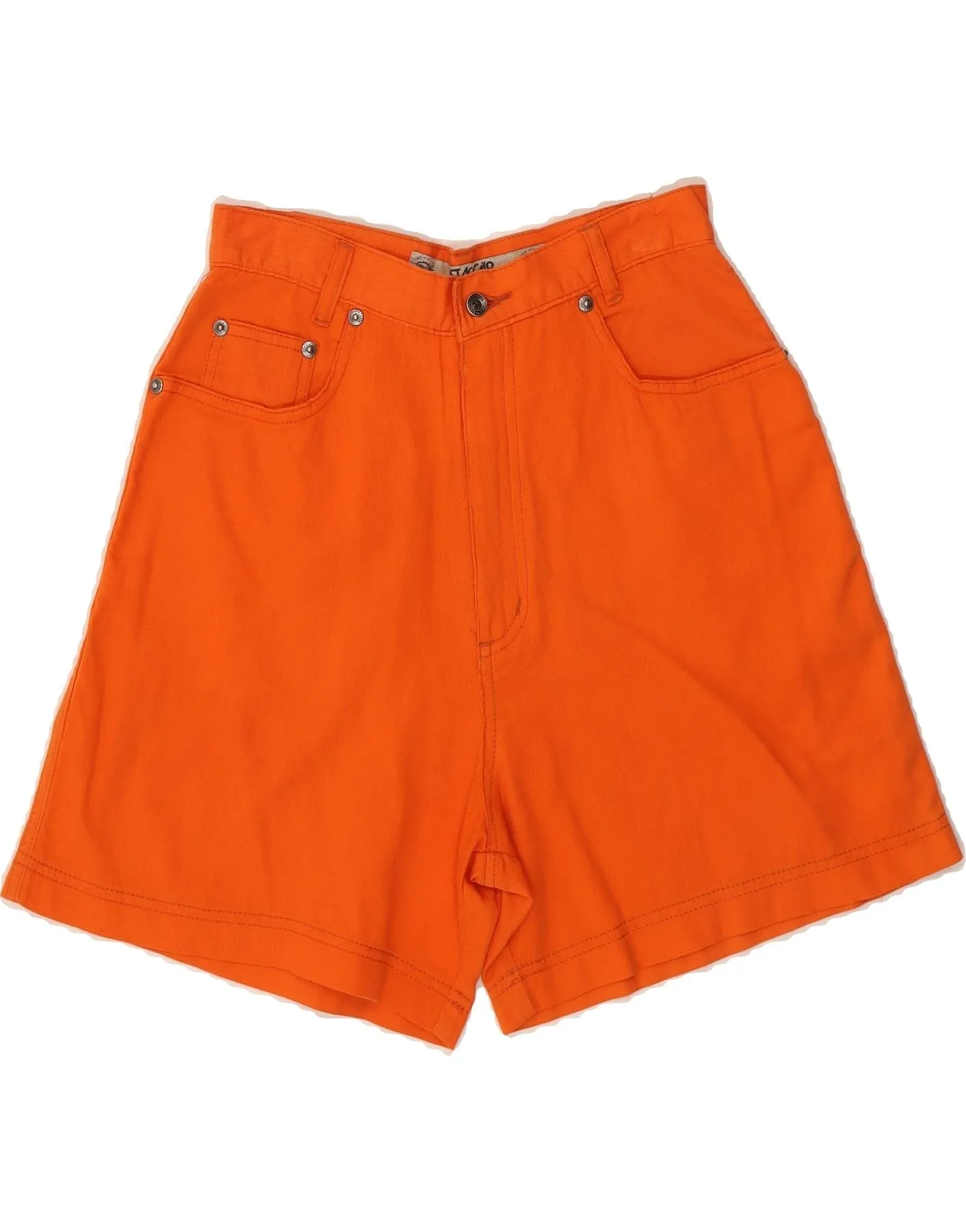 Stain Resistant Treatment Lace trim STACCATO Womens Casual Shorts Small W26  Orange Cotton
