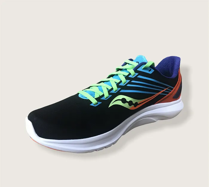 Saucony scarpa da corsa da uomo Kinvara 12 S20619 25 nero verde azzurro national - team - themed running gear