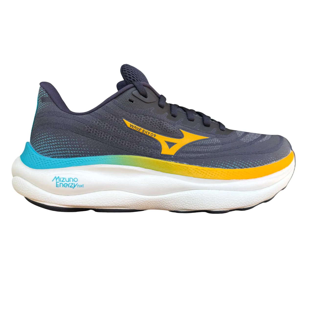cross - country - specific shoes Mizuno Scarpa Running Uomo Wave Sky 9 Blu J1GC250201