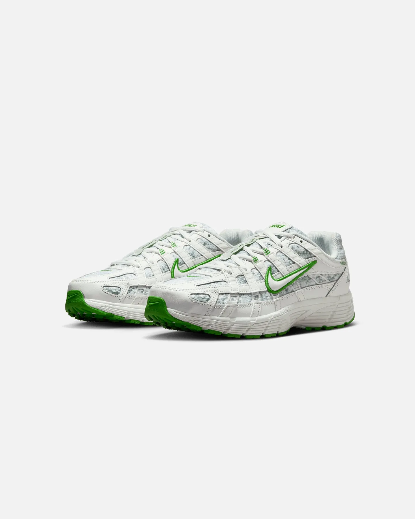 Nike Women's P-6000 Summit White/Kelly Green Impact Resistance Joy Step