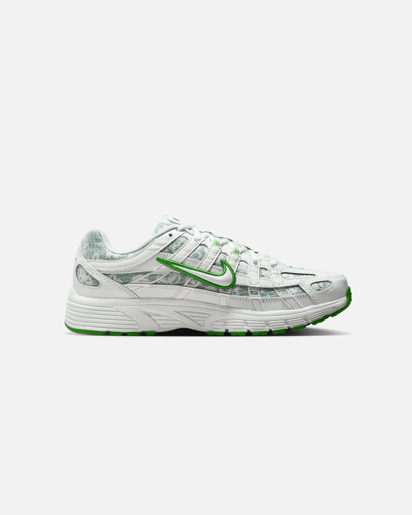 Nike Women's P-6000 Summit White/Kelly Green Seamless Inner Sleeve Energy Core