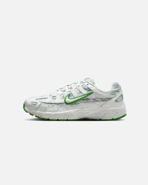 Nike Women's P-6000 Summit White/Kelly Green Breathable Road Trip