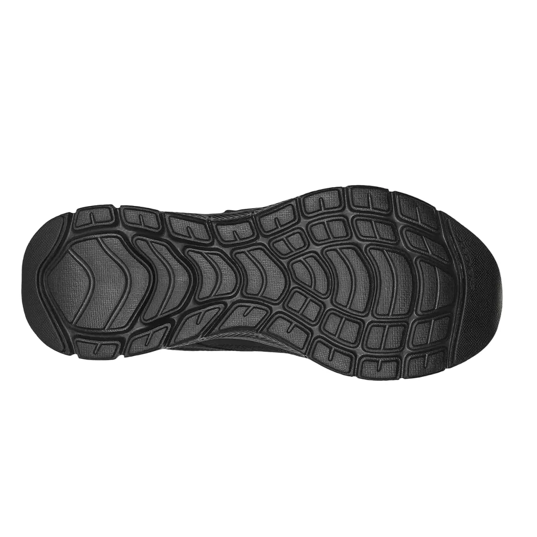Skechers scarpa da ginnastica da uomo con strappo Flex Advantage4.0 Fortner 232578/BBK nero function - focused shoes quick - drying - efficiency shoes