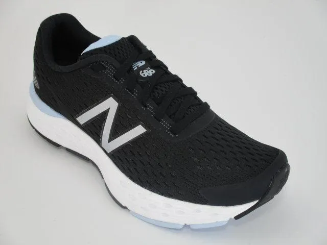 running for a positive mindset running in a polar area New Balance scarpa da running donna W680LK6 black