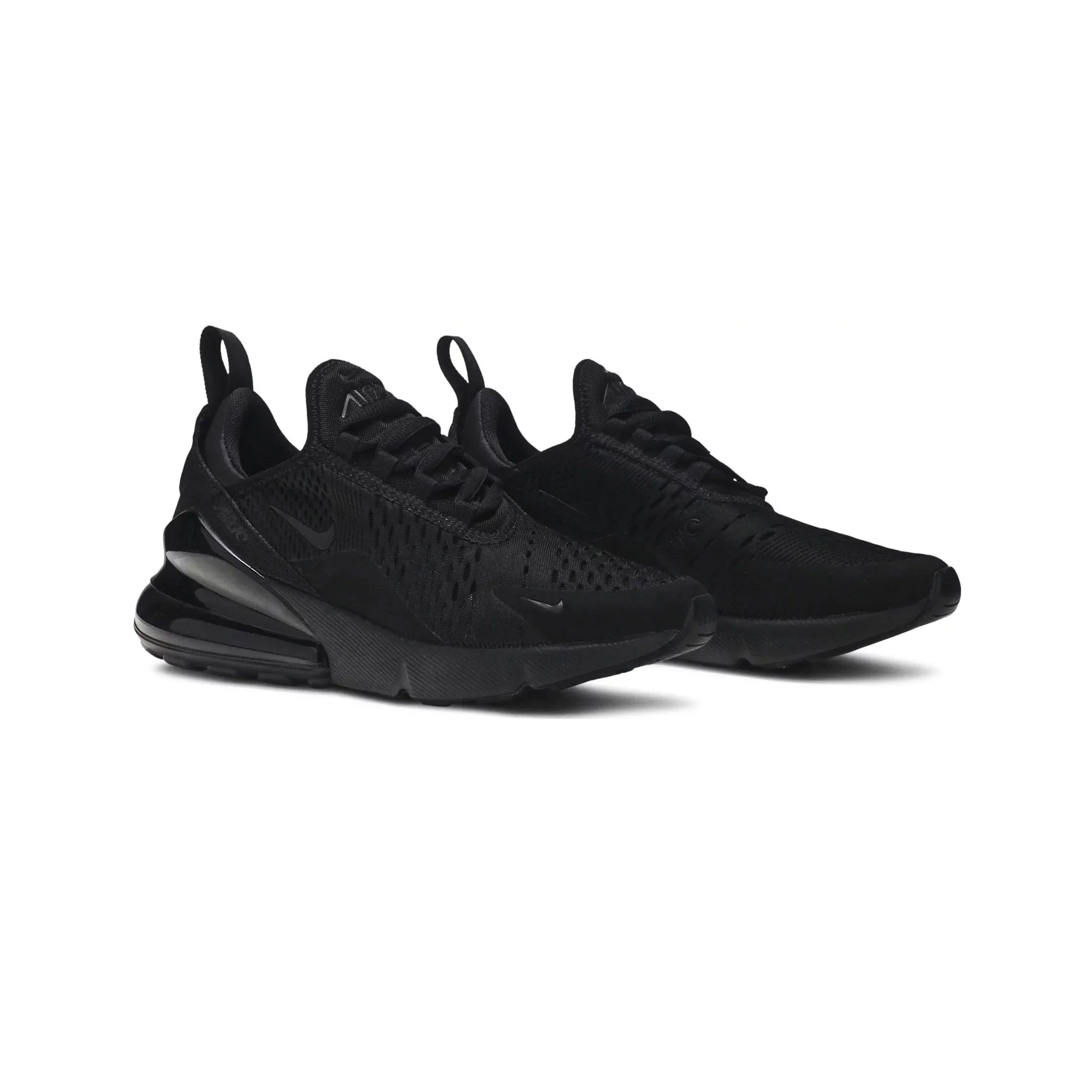 Nike Air Max 270 'Triple Black' Women's (2018) charity - run Anti Slip Pattern
