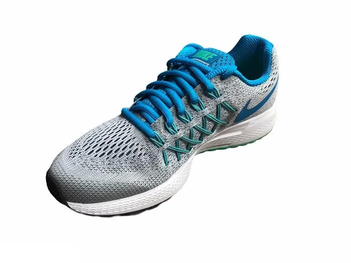 Stacked Traction Lugs Seasonal Nike scarpa da corsa da ragazzi Zoom Pegasus 32 759972 004 platino puro