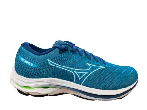 Mizuno scarpa da corsa da uomo Wave Inspire 18 J1GC224402 blu marocco bianco EnergyReturn