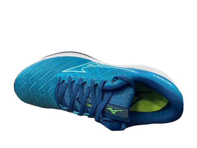 Reinforced Heel Cage Formal Shoes Mizuno scarpa da corsa da uomo Wave Inspire 18 J1GC224402 blu marocco bianco