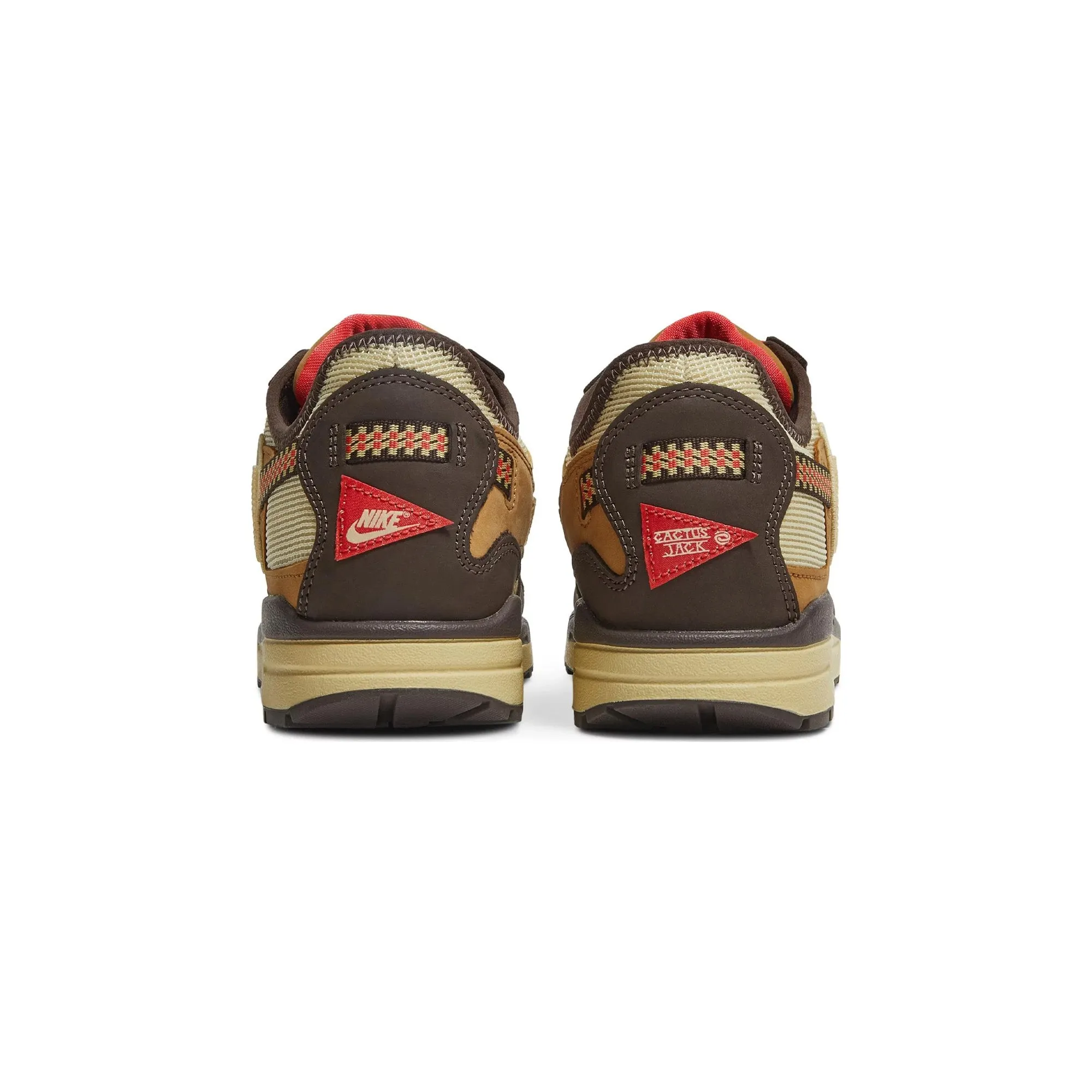 Nike Air Max 1 Travis Scott Cactus Jack 'Baroque Brown' (2022) Quick Sprint Gait Optimized Sole