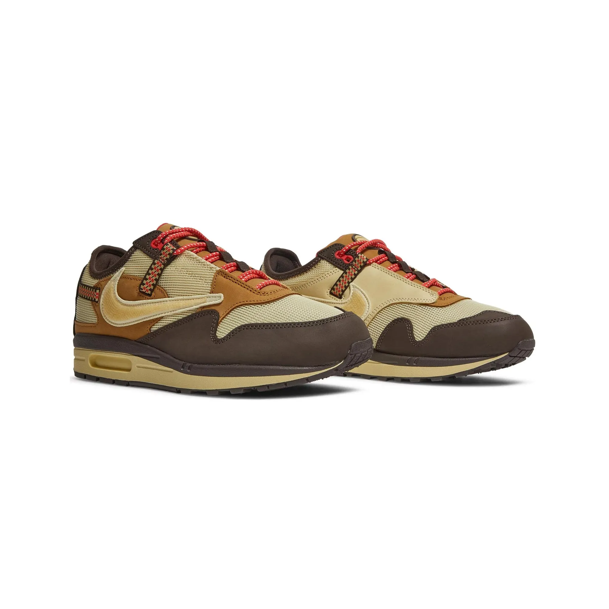 grass running Nike Air Max 1 Travis Scott Cactus Jack 'Baroque Brown' (2022)