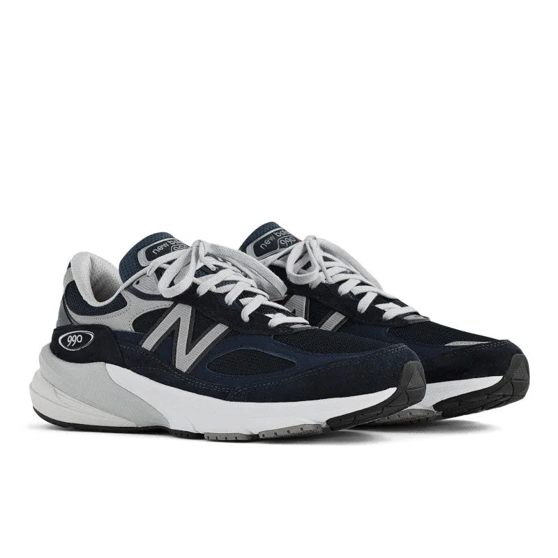 990v6 - Navy with White - Men's seasonal running shoes
