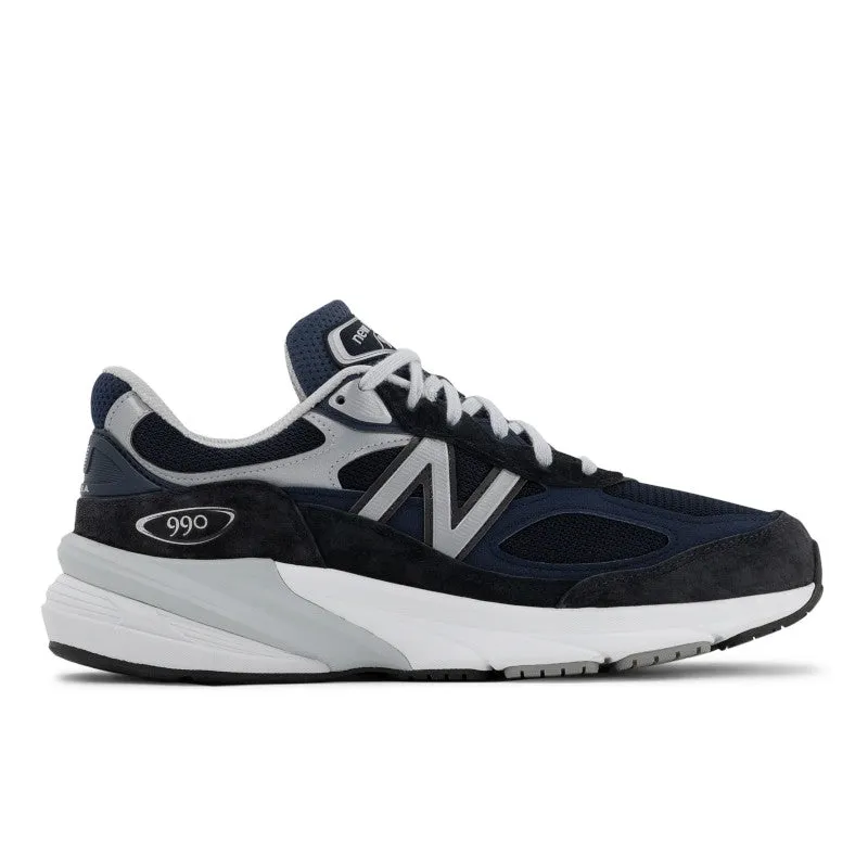 comfortable - experience - satisfaction shoes 990v6 - Navy with White - Men's