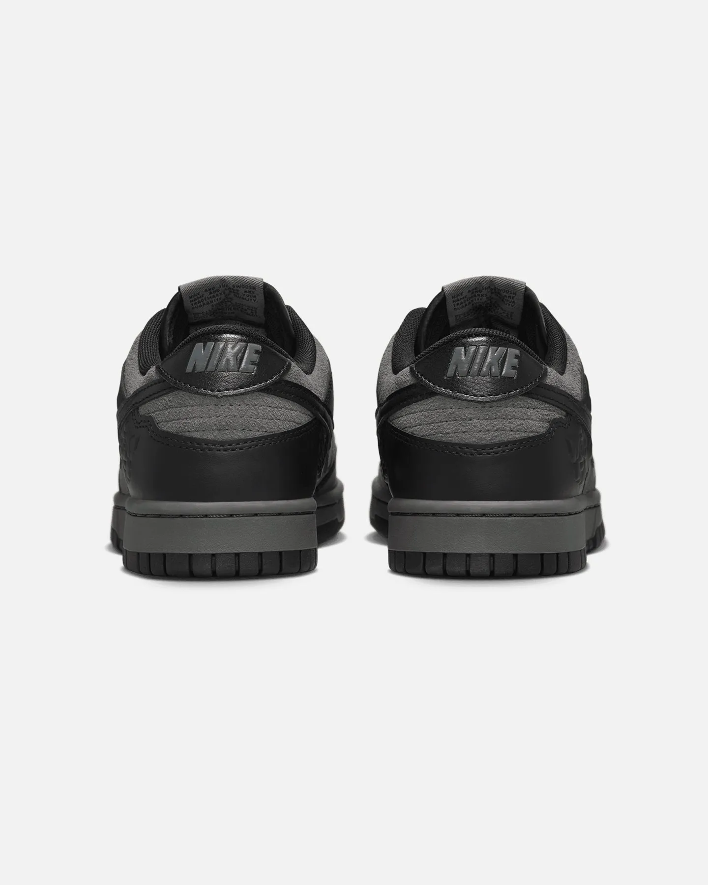 Nike Women's Dunk Low "Black Roses" Iron Grey Orthopedic Friendly Design Valley Run