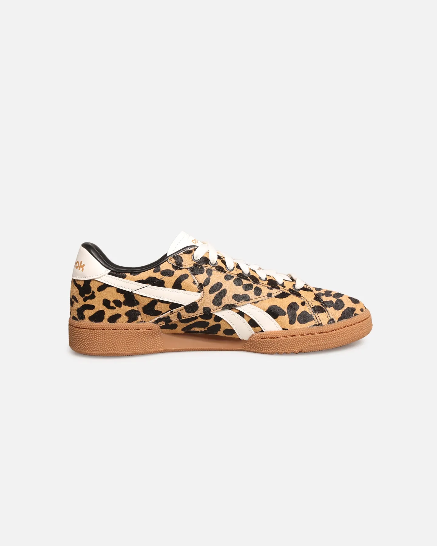 Reebok Women's Club C Grounds UK Cheetah Eco Friendly Backpacking Trip Fashion Glow
