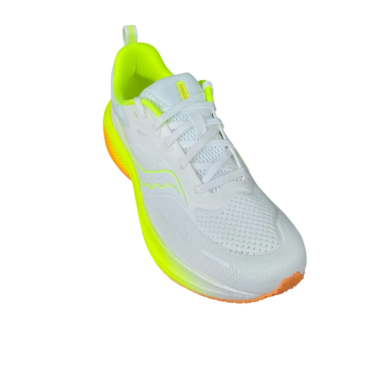Saucony scarpa da corsa da uomo Surge 3 S28215-100 bianco-cedro Bonded Reinforcements
