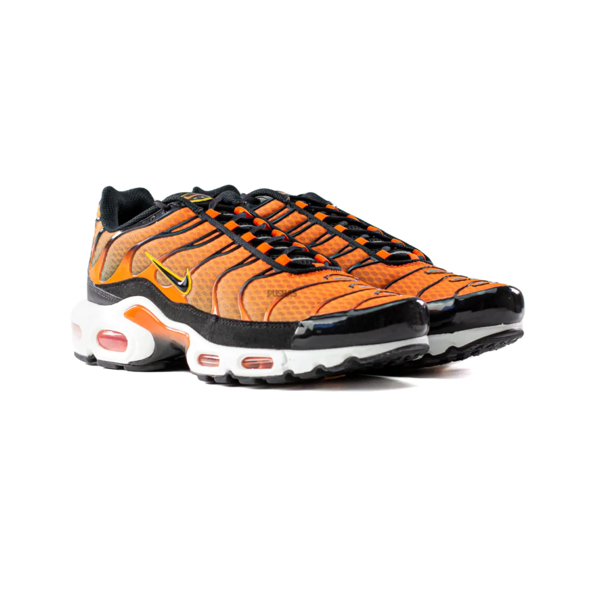 Nike Air Max Plus TN 'Safety Orange Black' (2022) wide-fit shoes Soft Padding
