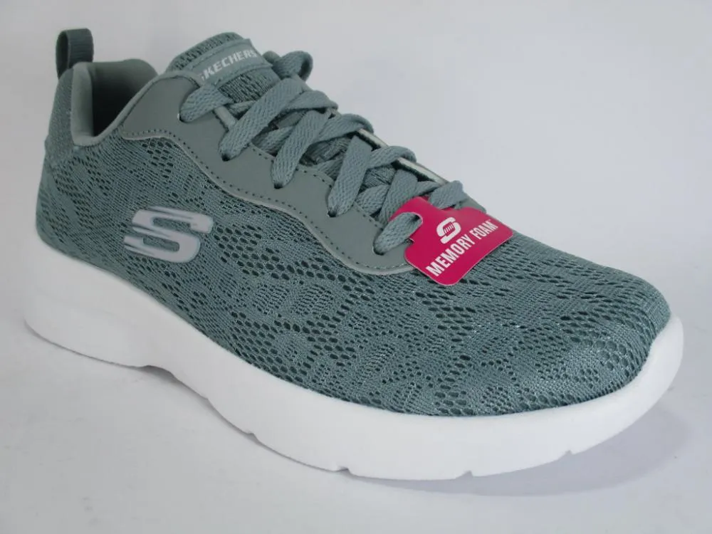Injury prevention Minimal Look Skechers sneakers da donna Dynamight 2.0 Homespun 12963 SAGE grigio