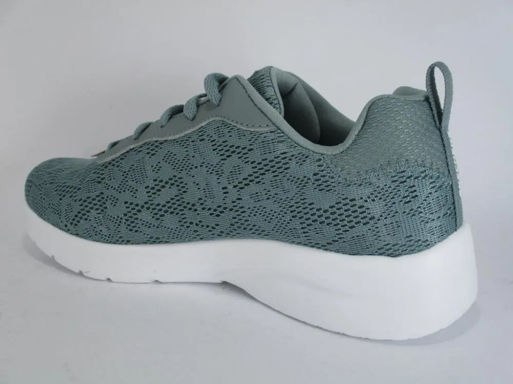 Skechers sneakers da donna Dynamight 2.0 Homespun 12963 SAGE grigio sports innovation elevated - heel running option
