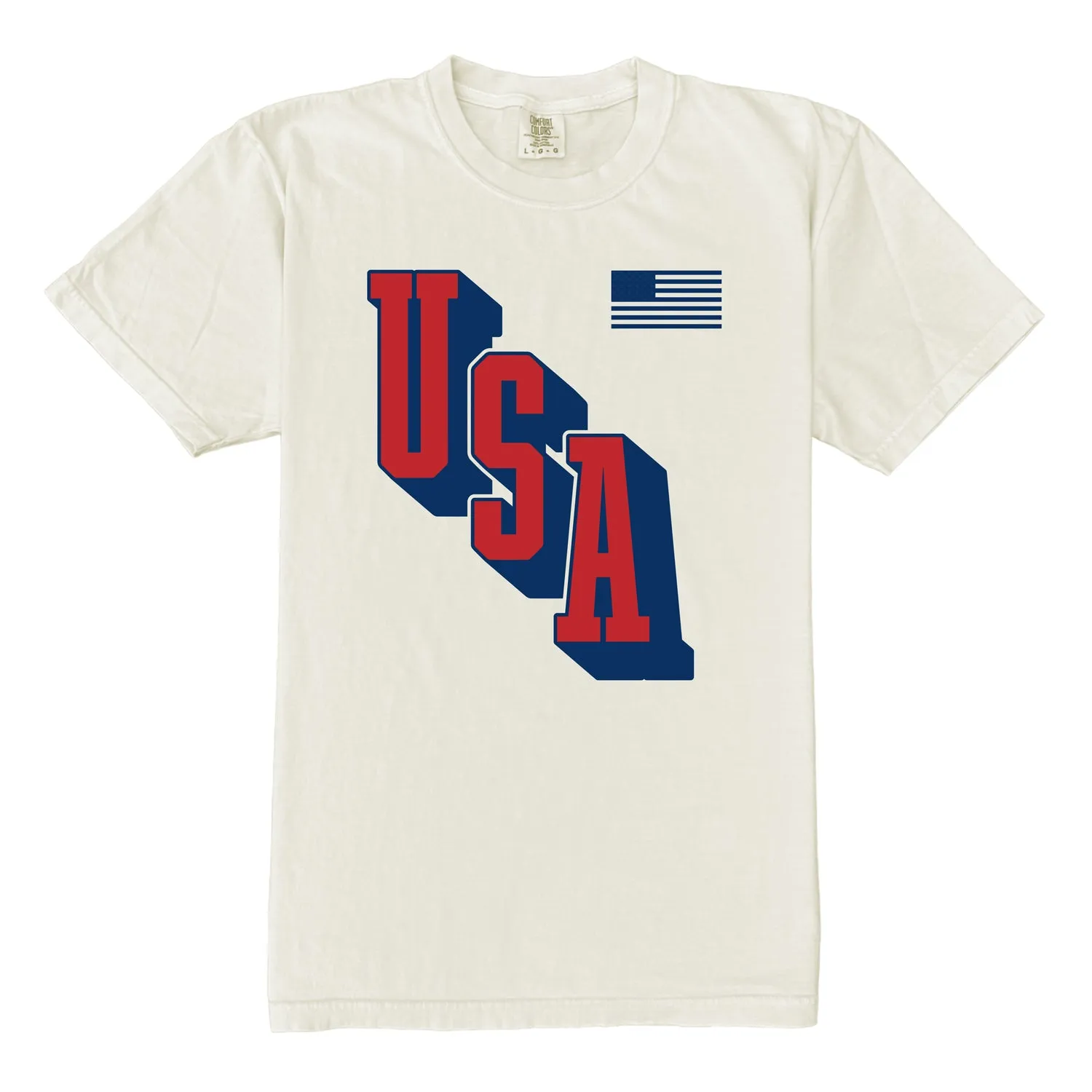Casual Elegance Box Basics USA Tee