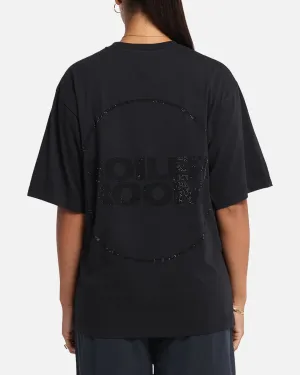 Boiler Room Rhiinestone T-Shirt Black Smart Casual Look