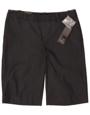 MOSSIMO Womens Chino Shorts US 2 XS W30  Grey Cotton Multi Directional Flex