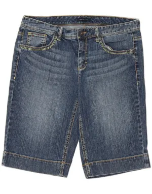 TOMMY HILFIGER Womens Denim Shorts US 12 Large W34  Blue yoga clothing Performance Design