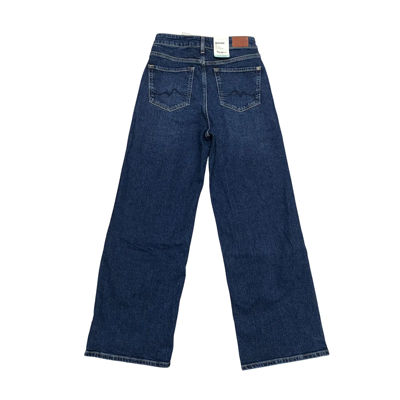Life Ready Pepe Jeans pantalone largo da donna Lexa Sky High PL204162CS58 blu