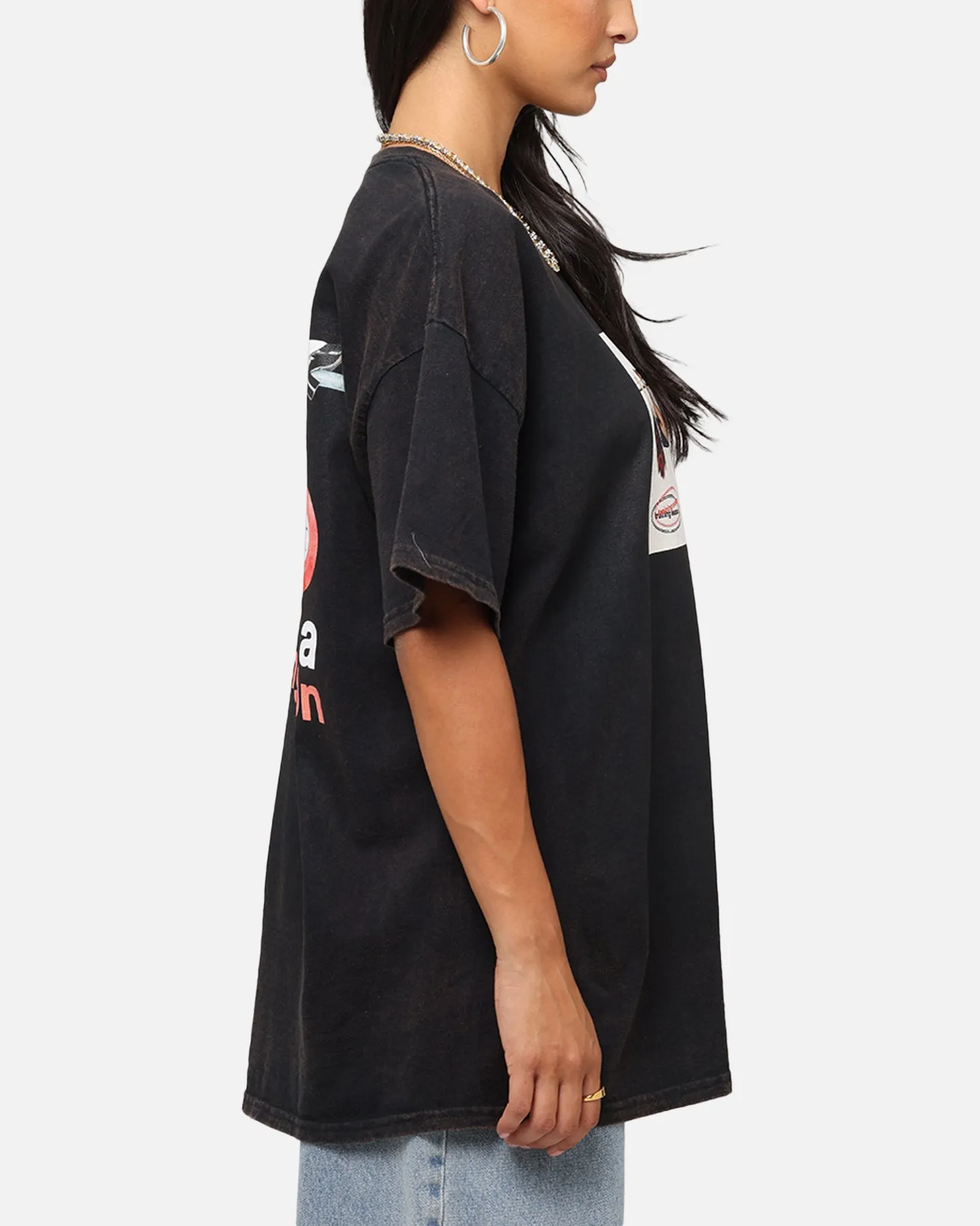 Dua Lipa Training Season T-Shirt Black Vintage Simple and Comfortable