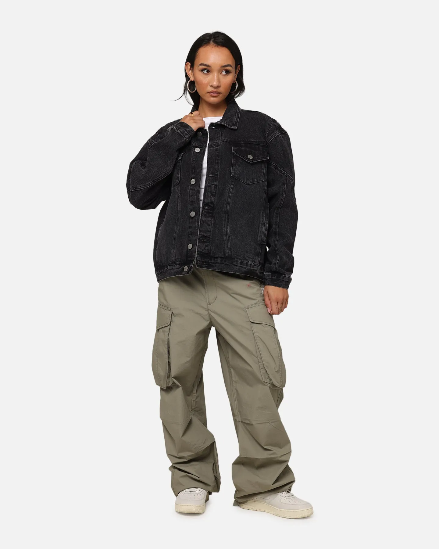Tights Saint Morta Armoury Denim Jacket Black Shadow