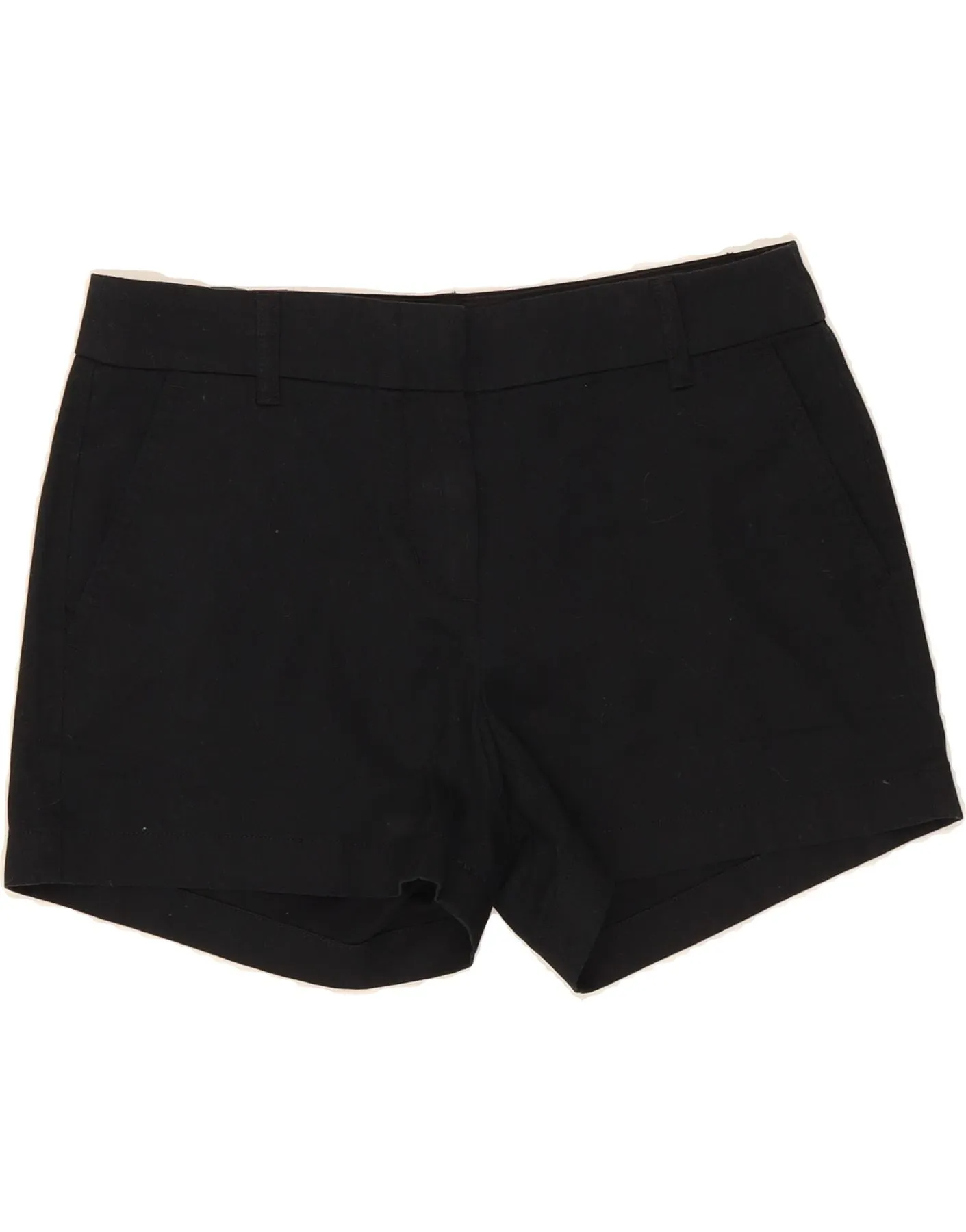 J. CREW Womens Chino Shorts US 4 Small W30  Black Cotton Ultra Breathable Breathable Mesh Panels