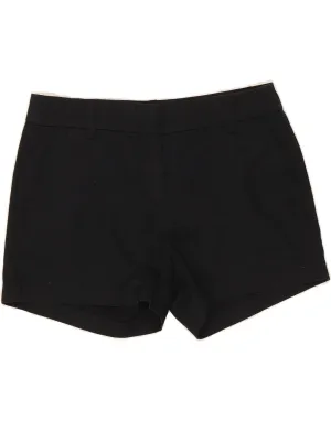 J. CREW Womens Chino Shorts US 4 Small W30  Black Cotton Ultra Breathable Breathable Mesh Panels