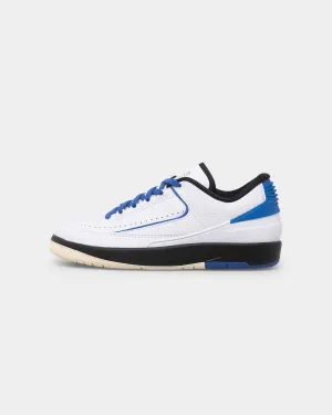 Jordan Women's Air Jordan 2 Retro Low "Varsity Royal" White/Varsity Blue Microfiber Lining Energy Walk