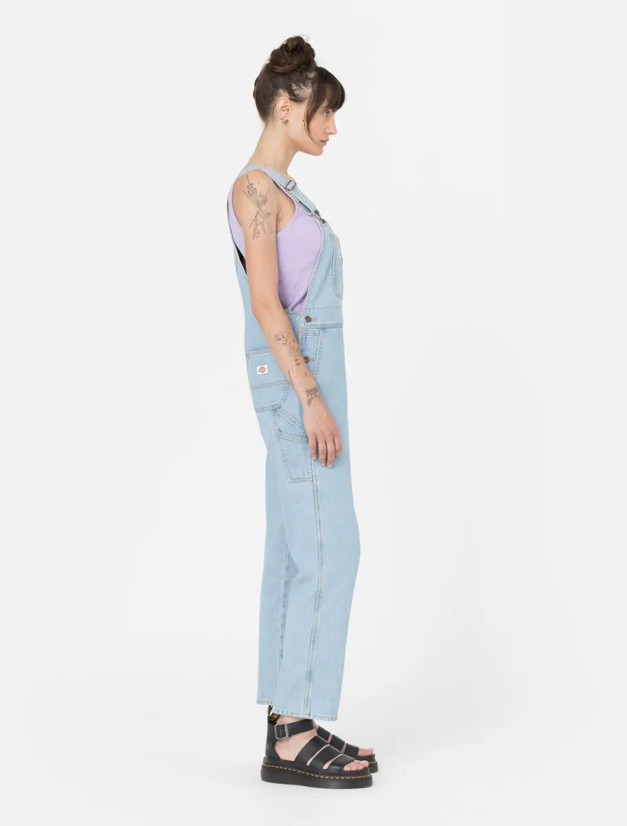 Anywhere Fit Outdoor Adventure Earthy Dickies Salopette da donna Classic Denim Bib DK0A4XYCC151 blu vintage