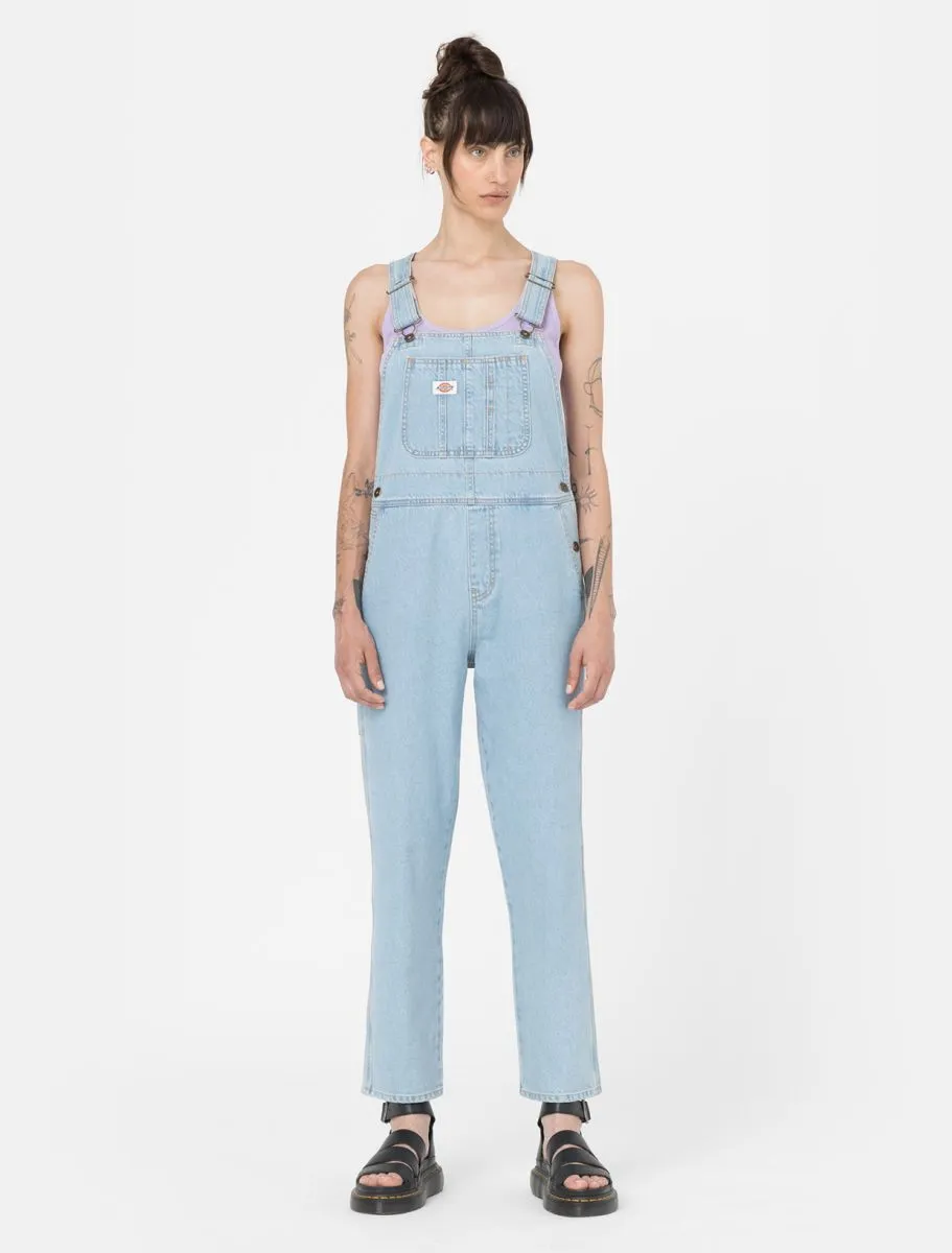 Flexible Match Modern Textured Dickies Salopette da donna Classic Denim Bib DK0A4XYCC151 blu vintage