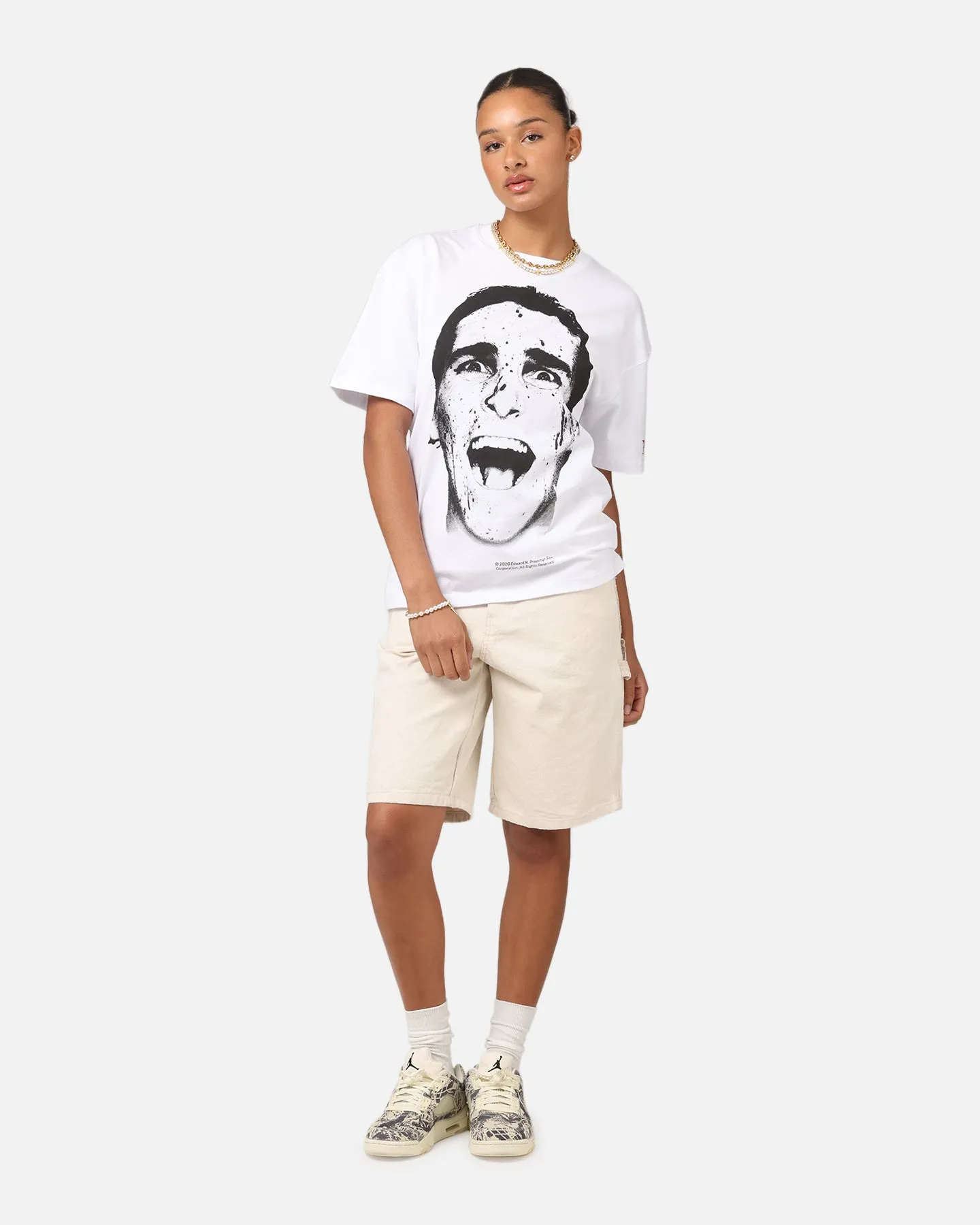 Goat Crew X American Psycho American Psycho T-Shirt White Seasonal Smart Easy Comfort
